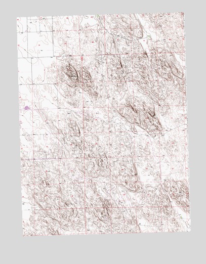 Old Baldy, CO USGS Topographic Map