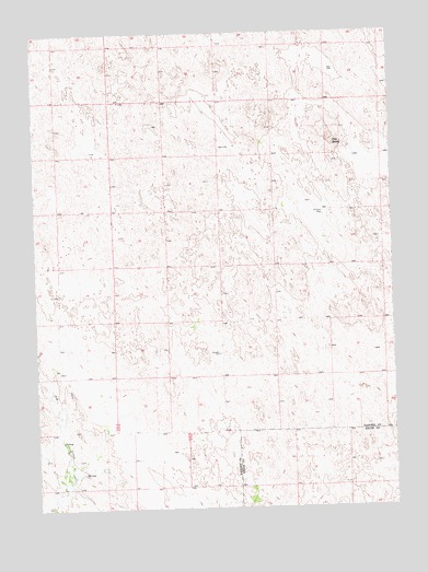 Old Baldy, NE USGS Topographic Map