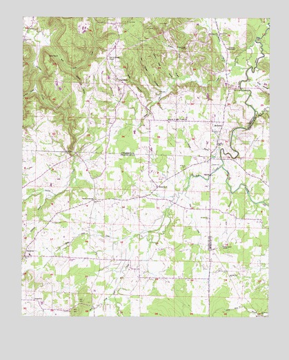 Old Bethel, AL USGS Topographic Map