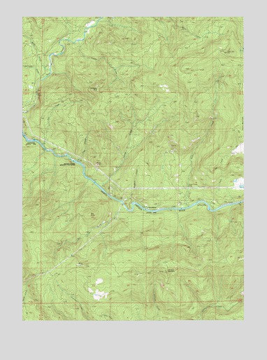 Old Fairview, OR USGS Topographic Map