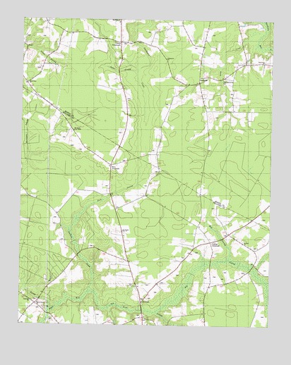 Old Ford, NC USGS Topographic Map
