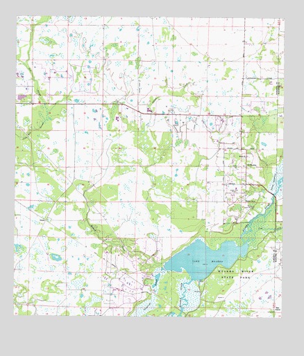 Old Myakka, FL USGS Topographic Map