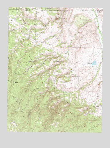 Old Roach, CO USGS Topographic Map