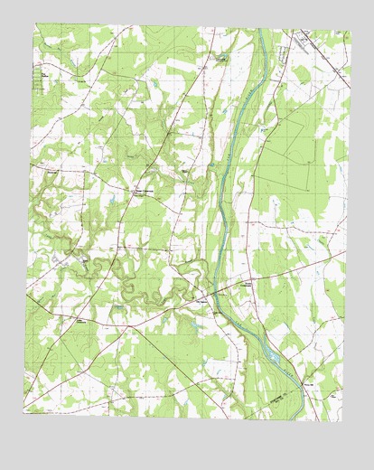 Old Sparta, NC USGS Topographic Map