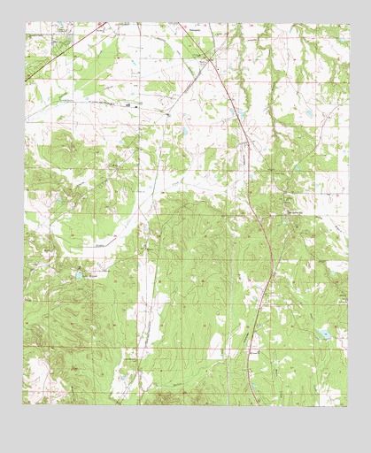 Old Spring Hill, AL USGS Topographic Map
