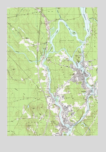 Old Town, ME USGS Topographic Map