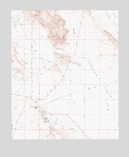 Old Woman Springs, CA USGS Topographic Map