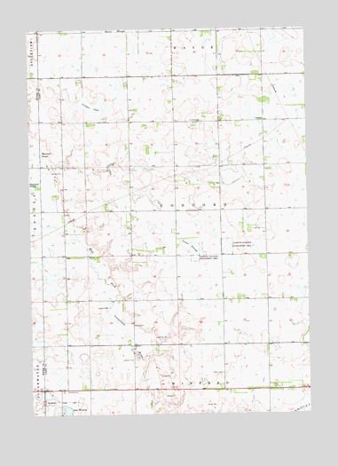 Oldham SE, SD USGS Topographic Map