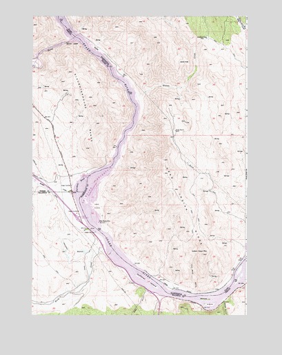 Olds Ferry, ID USGS Topographic Map