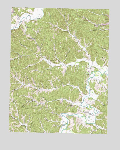 Oldtown, KY USGS Topographic Map