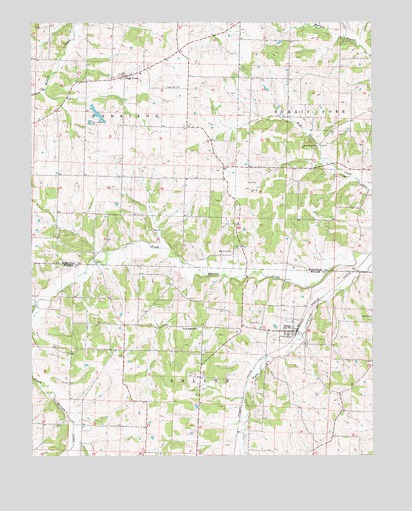 Olean, MO USGS Topographic Map