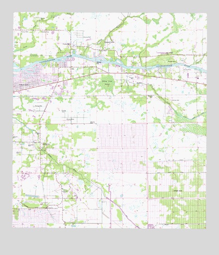 Olga, FL USGS Topographic Map