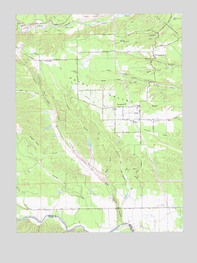 Olinda, CA USGS Topographic Map