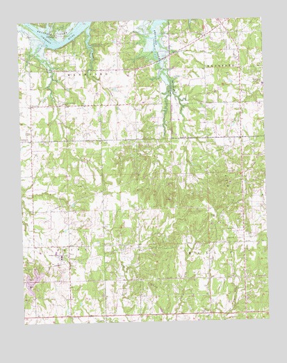 Olive, OK USGS Topographic Map