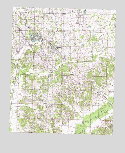 Olive Branch, MS USGS Topographic Map