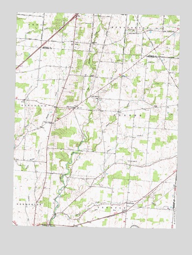 Olive Green, OH USGS Topographic Map