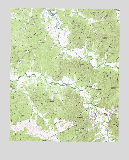 Olivehill, TN USGS Topographic Map
