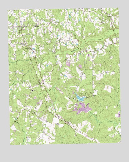 Olivia, NC USGS Topographic Map