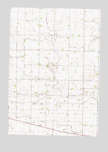 Olivia SE, MN USGS Topographic Map