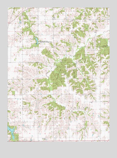 Olmitz, IA USGS Topographic Map