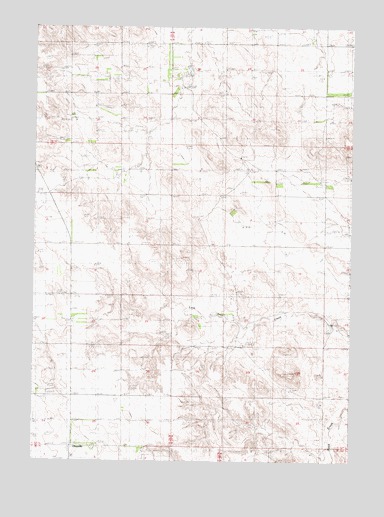 Olsonville, SD USGS Topographic Map