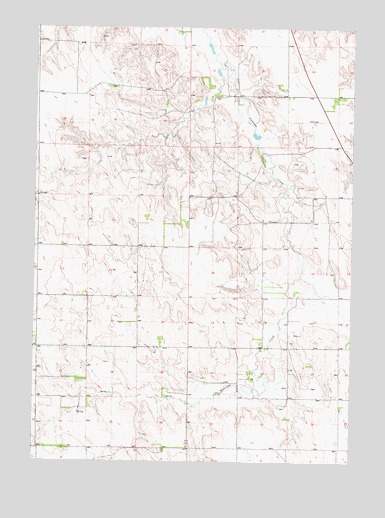 Olsonville NW, SD USGS Topographic Map