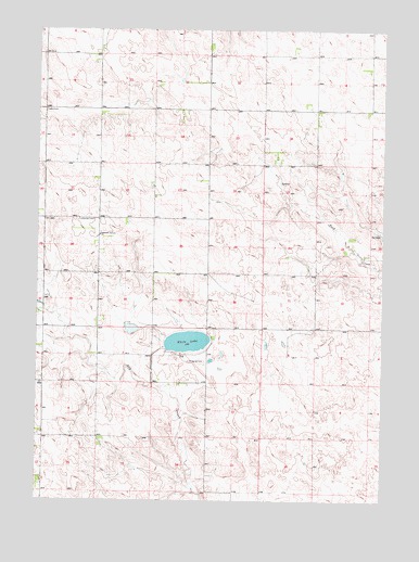 Olsonville SW, SD USGS Topographic Map