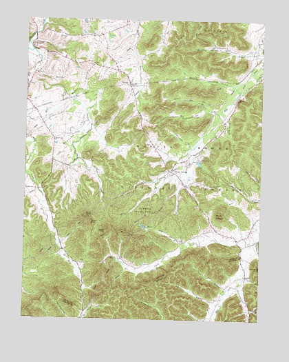 Olympia, KY USGS Topographic Map