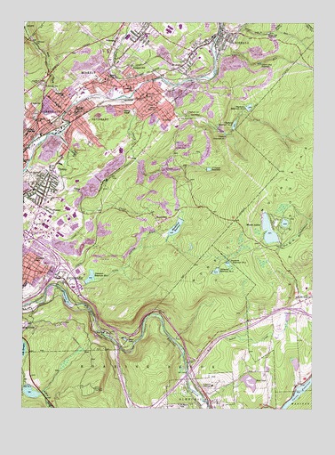 Olyphant, PA USGS Topographic Map