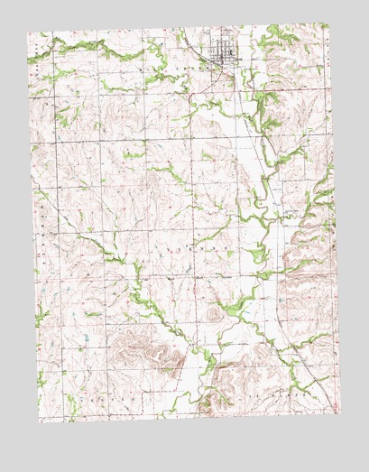 Onaga, KS USGS Topographic Map