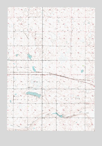 Onaka SW, SD USGS Topographic Map