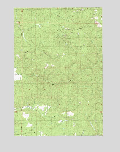 Onalaska NW, WA USGS Topographic Map