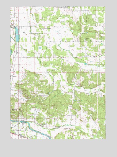 Onehorse Slough, OR USGS Topographic Map