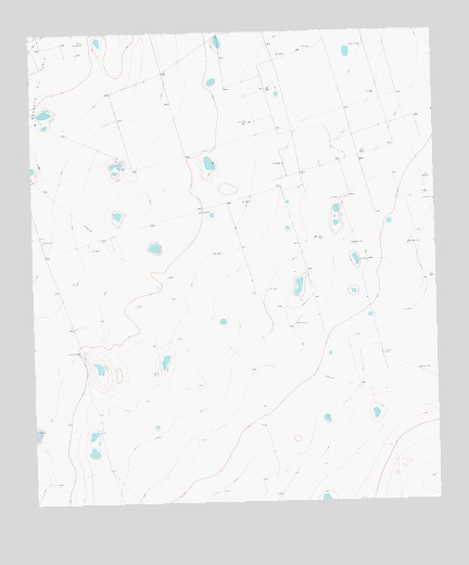 Benge Corner SE, TX USGS Topographic Map