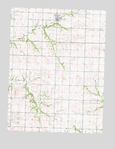 Oneida, KS USGS Topographic Map