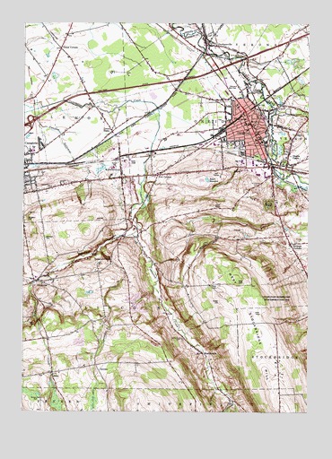 Oneida, NY USGS Topographic Map