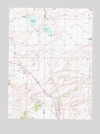 Bengough Hill, WY USGS Topographic Map