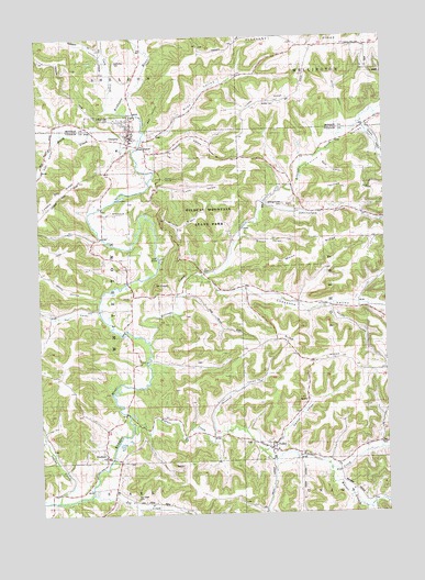 Ontario, WI USGS Topographic Map