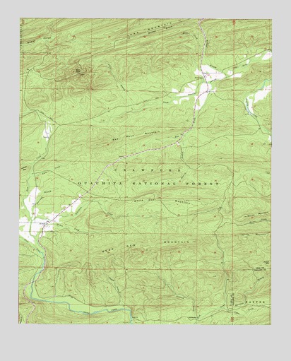 Onyx, AR USGS Topographic Map