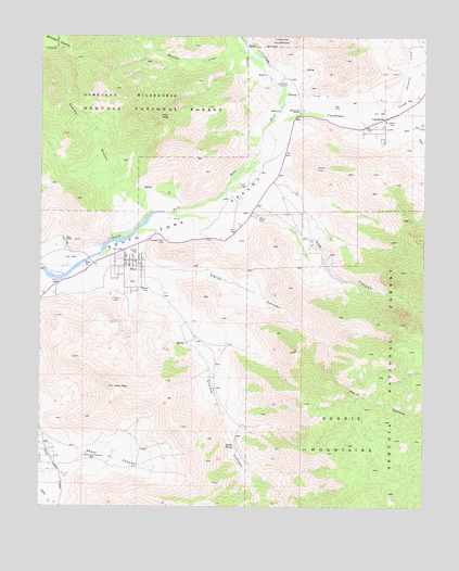 Onyx, CA USGS Topographic Map
