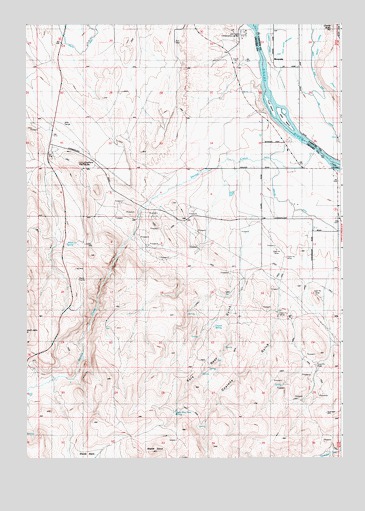 Opalene Gulch, ID USGS Topographic Map