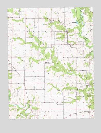 Benjamin, MO USGS Topographic Map