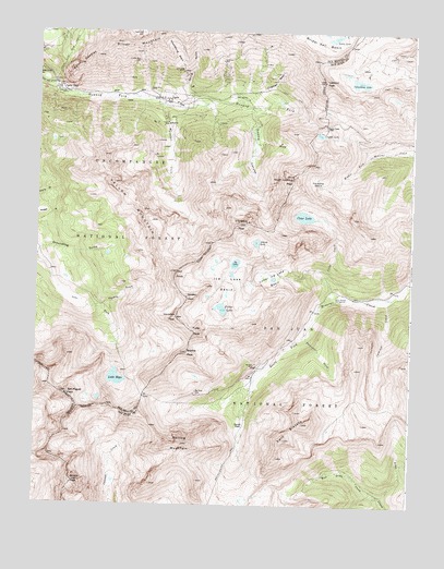 Ophir, CO USGS Topographic Map