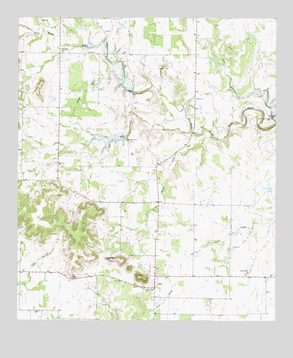 Oplin, TX USGS Topographic Map