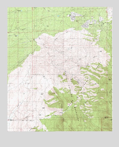 Oracle, AZ USGS Topographic Map