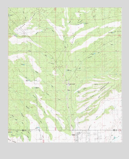 Oracle Junction, AZ USGS Topographic Map