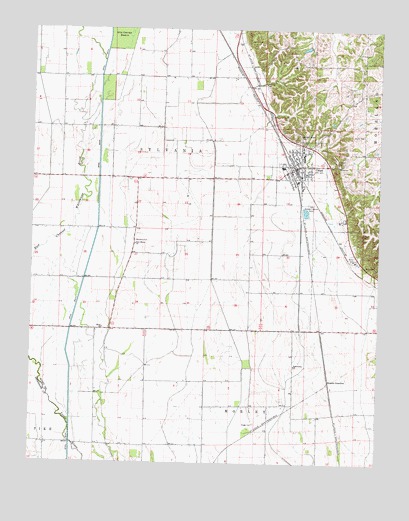 Oran, MO USGS Topographic Map