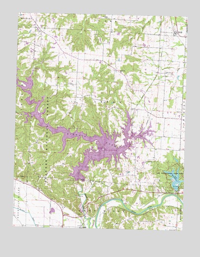 Oraville, IL USGS Topographic Map