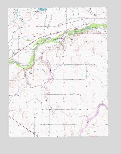 Orchard, CO USGS Topographic Map