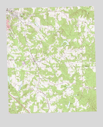 Orchard Hill, GA USGS Topographic Map